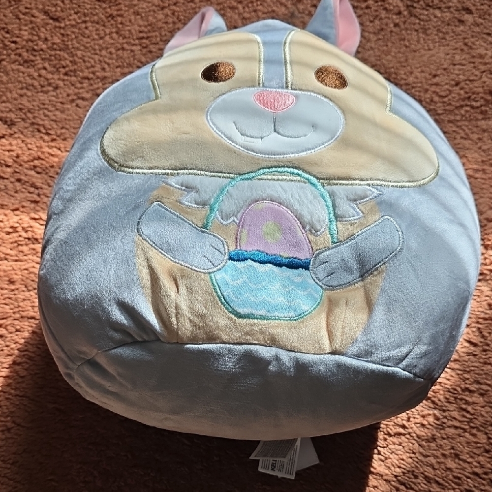 Squishmallows Gray and White Plush